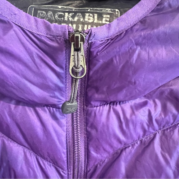 Xersion‎ Purple Premium Down Filled Quilted Packable Jacket. Size Large. - Picture 6 of 14
